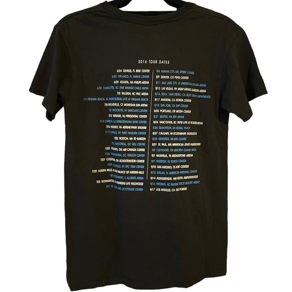 Demi Lovato and Nick Jonas 2016 Future Now Honda Civic Tour Shirt Adult Small - Picture 3 of 3